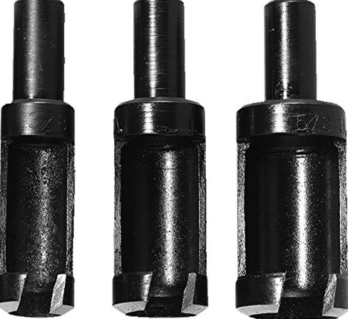 General Tools S31 Plug Cutter 3-Piece Set