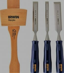 IRWIN Chisel Set with Mallet