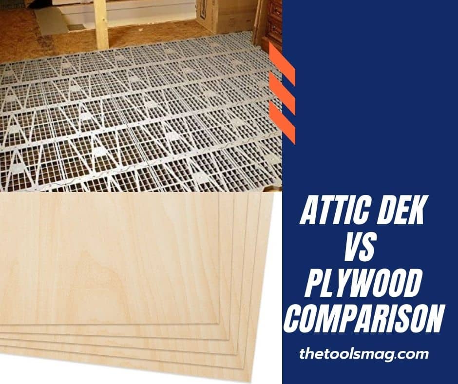 attic dek vs plywood