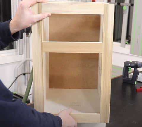 making cabinet face frame