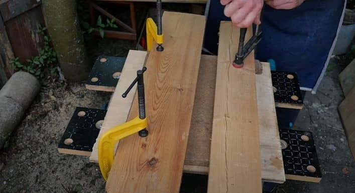 flattening warped plywood