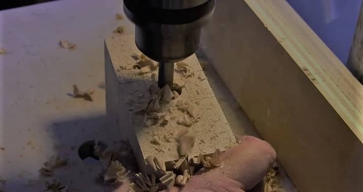 making wooden hammer