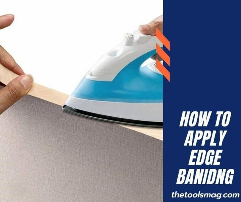 how to apply edge banding