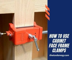 how to use cabinet face frame clamps