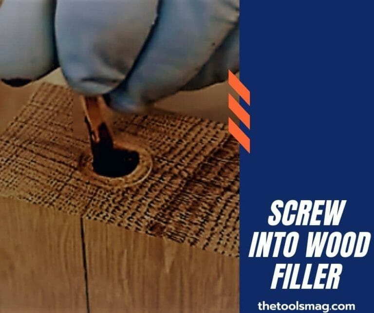 can you screw into wood filler