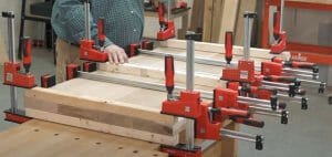 using enough clamps